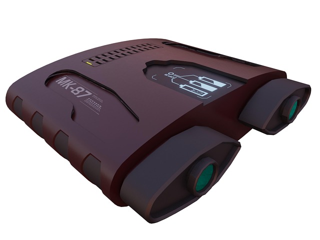 Free bincoculars technology sci-fi illustration