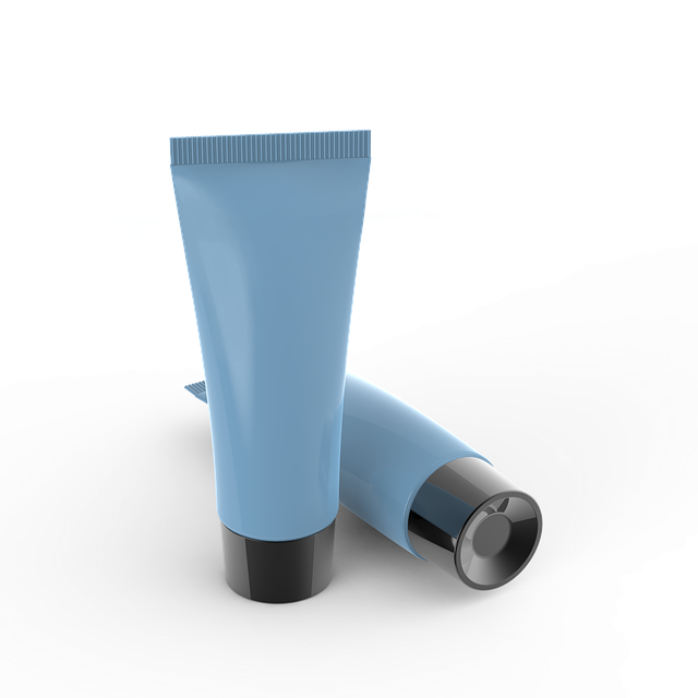 Free cosmetic tube plastic tube illustration