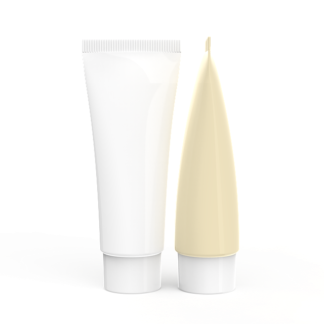 Free cosmetics skin care tube illustration