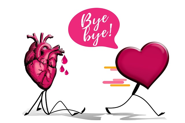 Free heart love heart pain illustration