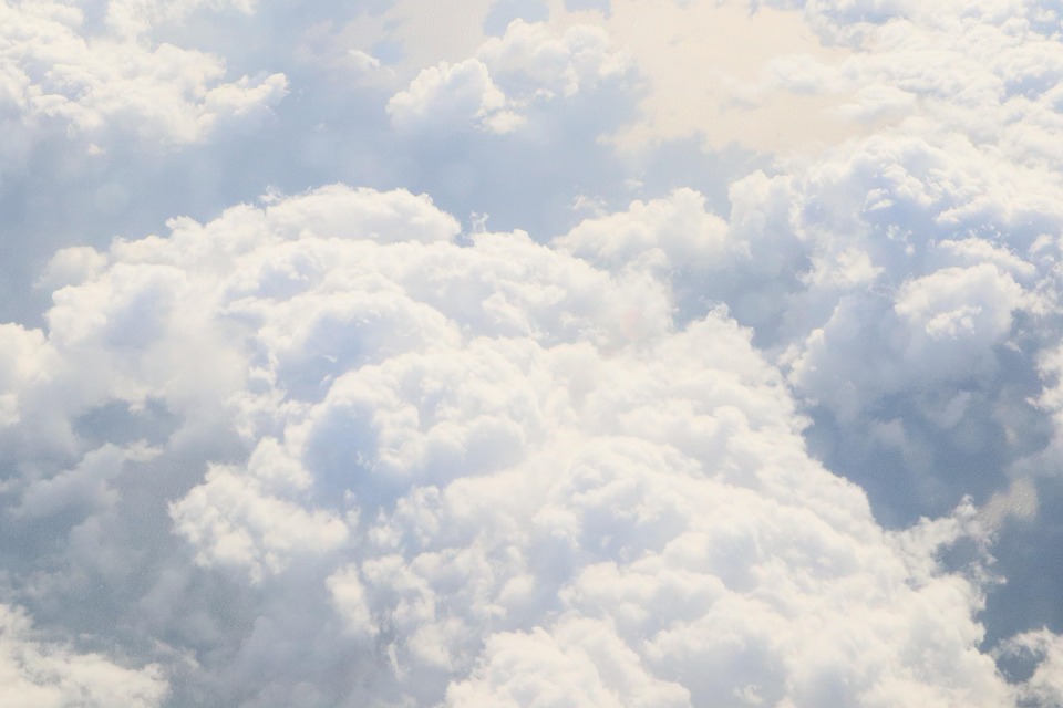 雲 白い雲 雲の上 - Pixabayの無料写真