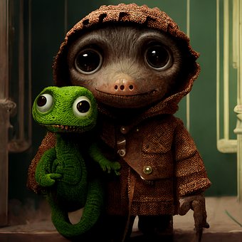 Free Funny Animal illustration and picture