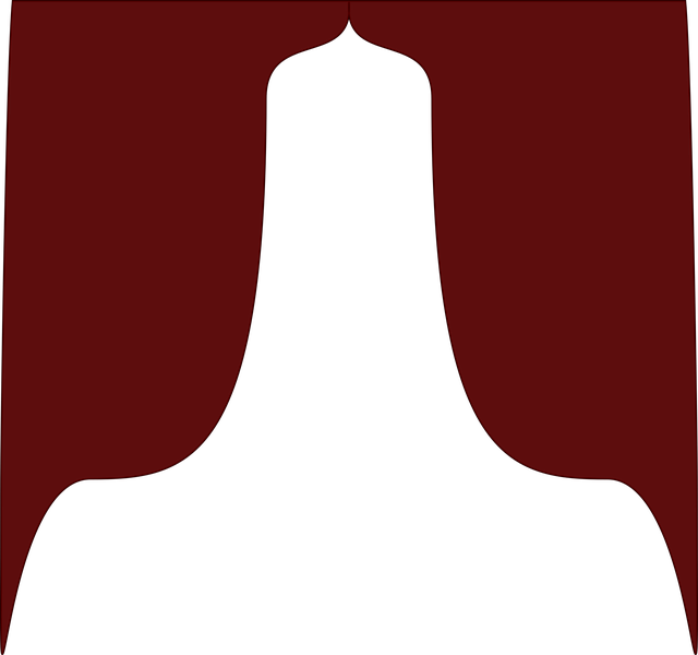 Free curtain theatre cinema illustration