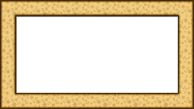 Free frame border background illustration