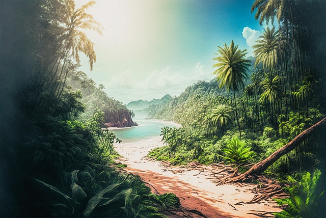 Free ai art ai generated outdoor illustration
