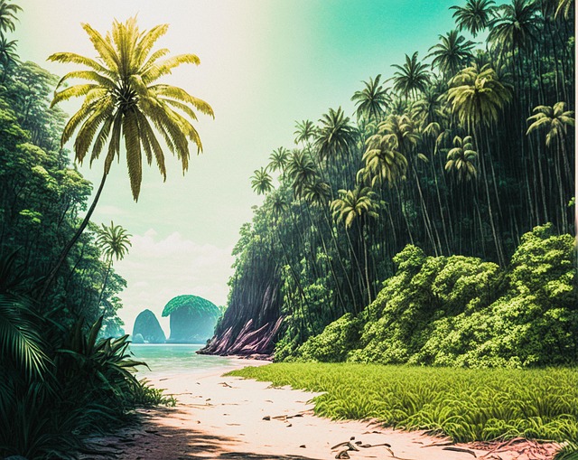 Free ai art ai generated outdoor illustration