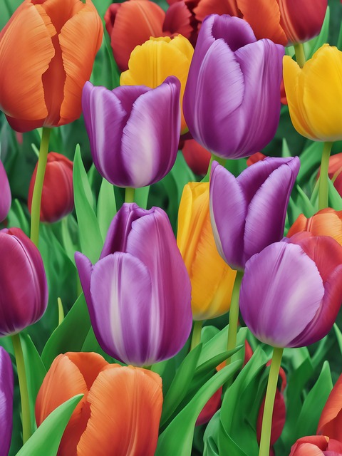 Download free HD stock image of Ai Generated Flower Wallpaper Free Ai Generated Flower Wallpaper photo and picture