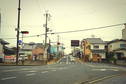 Japan, Gade, Nara