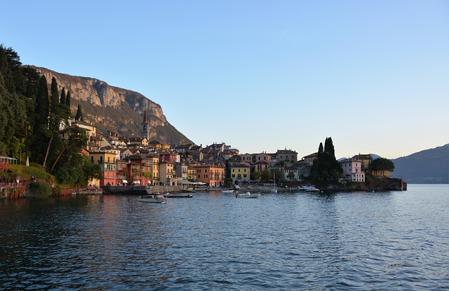 Italien, Comosøen, Varenna, Rejse, Ferie