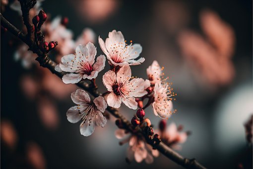Flor, Hermosas Flores, Flor De Cereza
