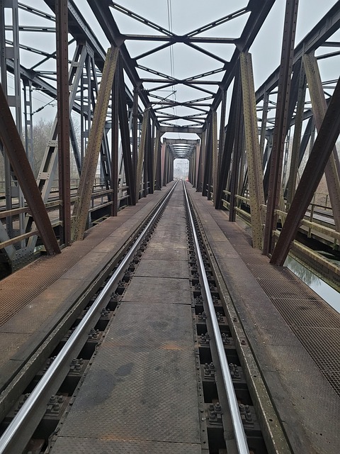 Comboio, Trilhas, Ponte, Ponte Levadiça