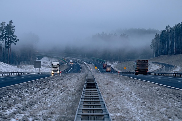 Free Way Winter photo and picture