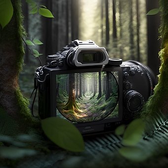 Free Camera Forest illustration and picture
