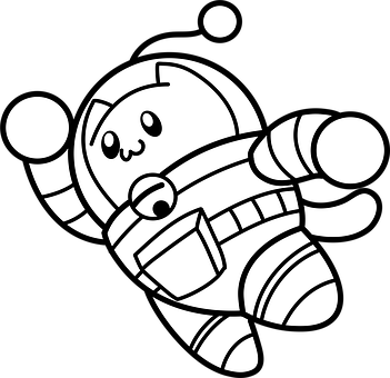 Gato, Animal, Mascota, Astronauta