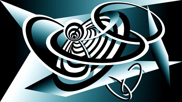 Free illusion pattern abstract illustration