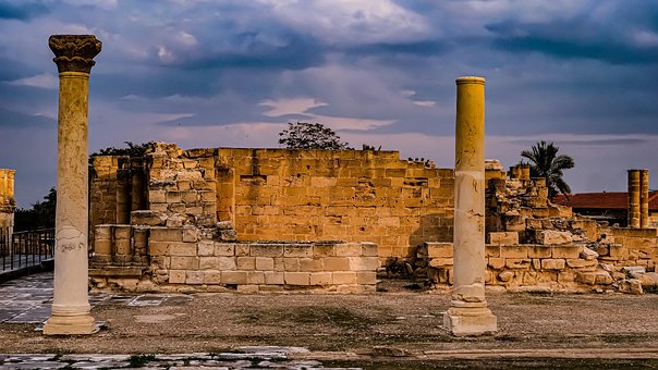 Jericho, Palästina, Palast, Ruine