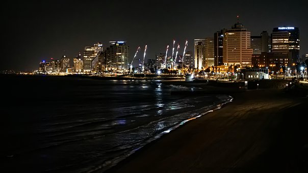 Jaffa, Israel, Stadt, Meer, Strand