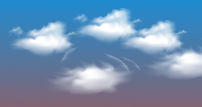 Baggrund, Abstrakt, Himmel, Sommer