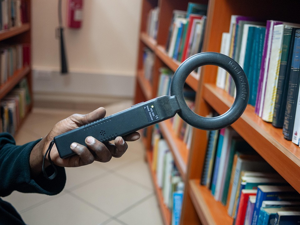 Machine Metal Detector Library Free photo on Pixabay Pixabay