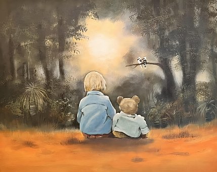 Soportar, Niño, Fauna Silvestre, Outback