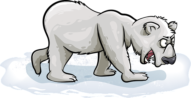 Free bear polar nature illustration