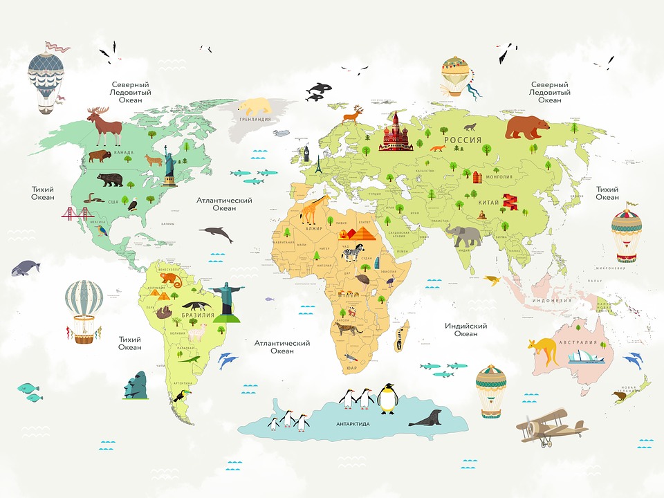 Mapa Mundo Tierra - Foto gratis en Pixabay - Pixabay