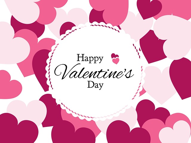 Free valentine's day romance heart illustration
