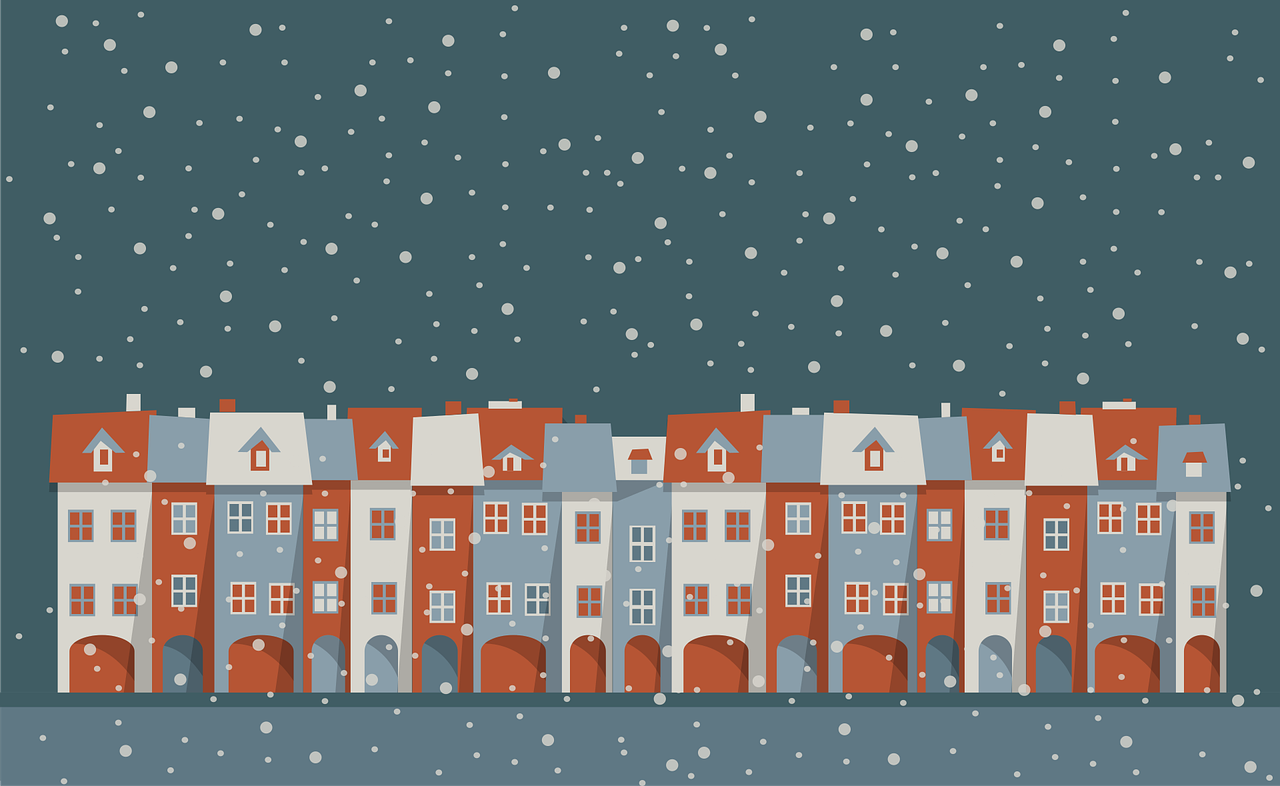 Casas, Casas Adosadas, Edificios, Calle