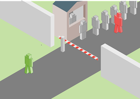Free Refugee Escape vector and picture