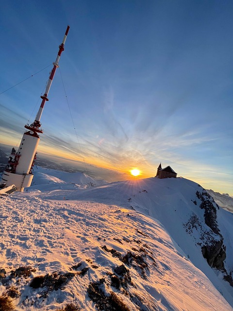 Free Sunrise Winter photo and picture