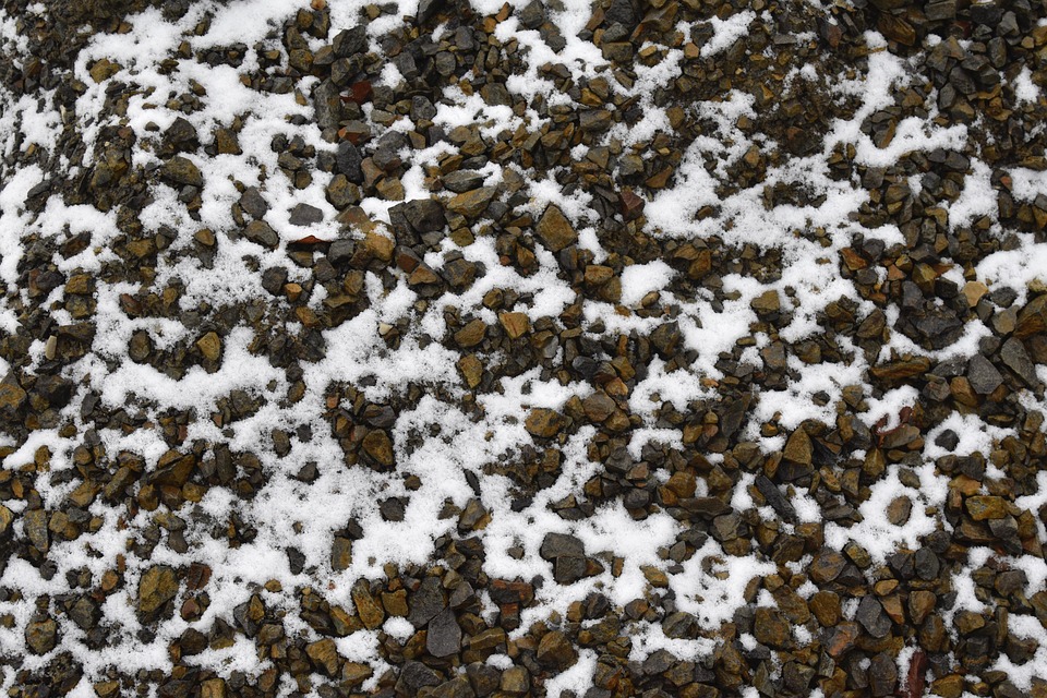 Cailloux Neige Enneigés - Photo gratuite sur Pixabay