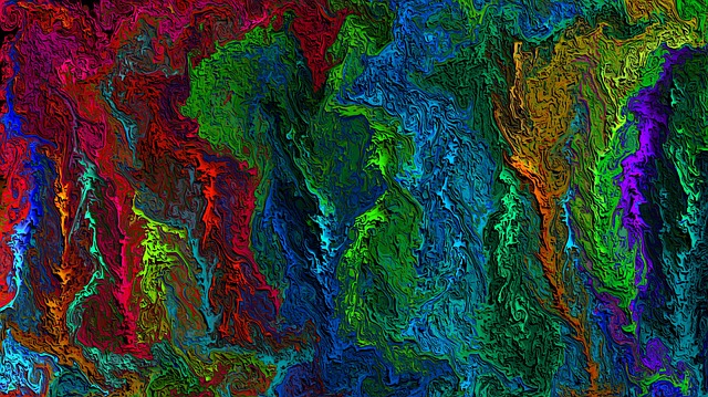 Download Oil Paint, Artistic, Colourful Pattern. Royalty-Free Stock ...