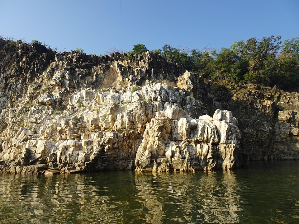 River Narmada Marble Rocks - Free photo on Pixabay - Pixabay