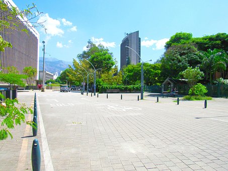 Azul, Querida, Cidade, Arquitetura