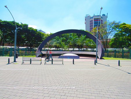 Azul, Querida, Cidade, Arquitetura