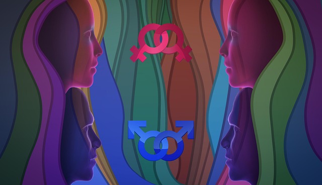 Free people relationship equality illustration