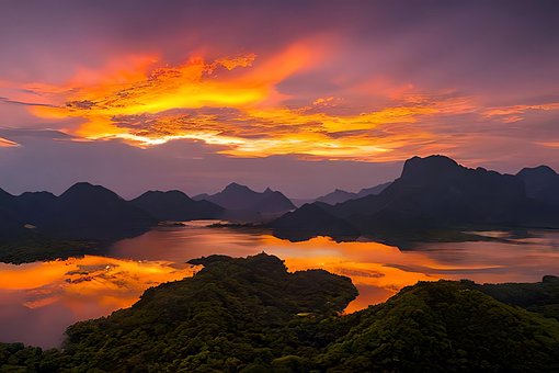 Free Sunset Nature photo and picture