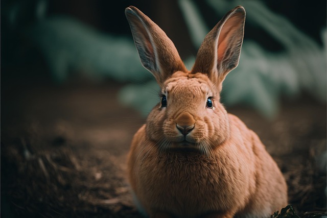Free ai generated rabbit pet illustration