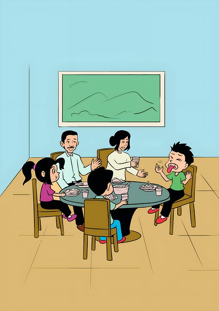 Abendessen, Familie, Küche, Essen