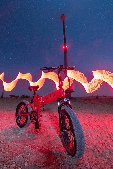 Free Dark E-Bike photo and picture