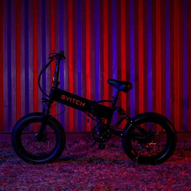 Free Dark E-Bike photo and picture