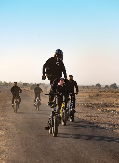Free E-Bike Stunt photo and picture