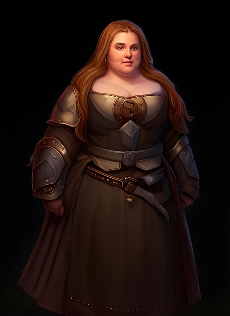 Free woman young character illustration