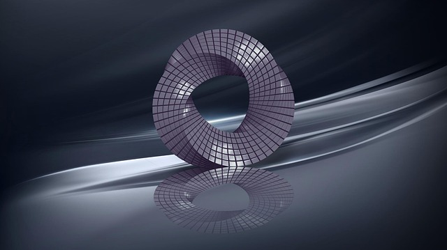 Free abstract geometric 3d illustration