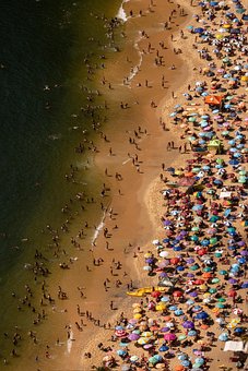 Free Beach Crowd photo and picture