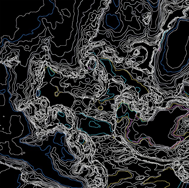 Free abstract waves silver linings illustration