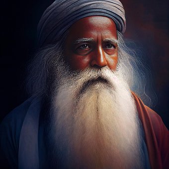 Free Man India illustration and picture