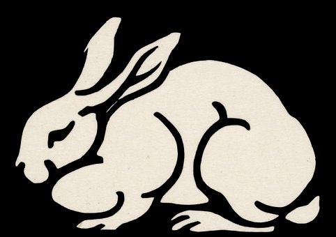 Free Rabbit Zodiac Sign vector and picture