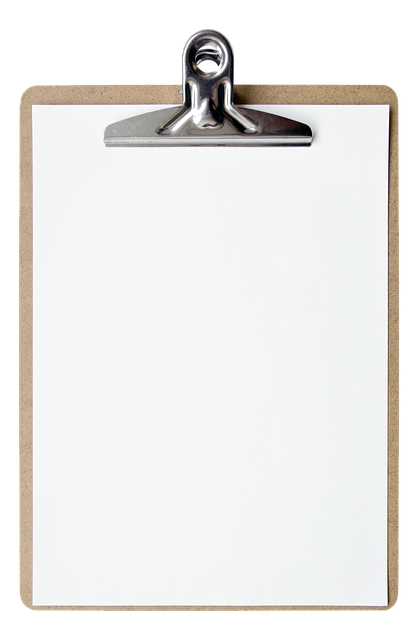 Free clipboard business writing illustration