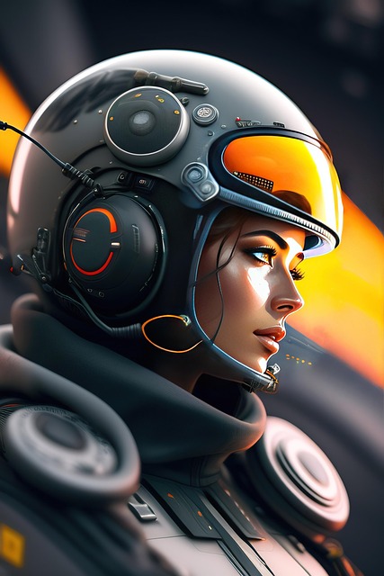 Download free HD stock image of Ai Generated Pilot Free ai generated pilot cockpit illustration